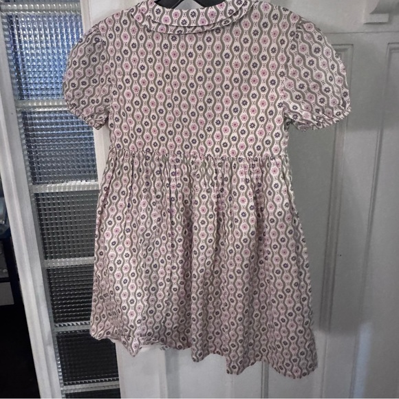 Mini Boden Floral Tea Dress Girls Size6-7 Years Old, Multicolor Collar Buttons - Picture 3 of 13